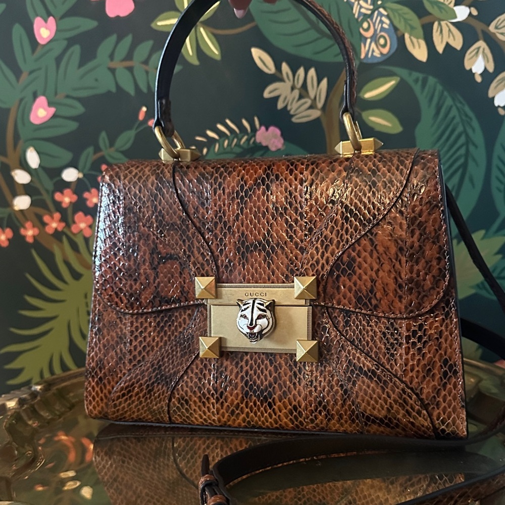 🏆 Gucci Exotic Python Tiger Osiride (Oh-sear-ee-day) Circa 2017